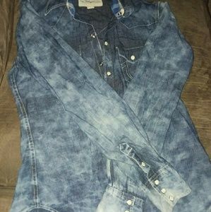 True religion denim shirt